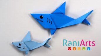 Tiburón de Origami - Paso a Paso